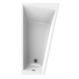 Baignoire Asymétrique Droite Spacy 170 X 90 Cm