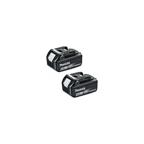 2 Batteries Makita Bl1860b 18v 6,0 Ah