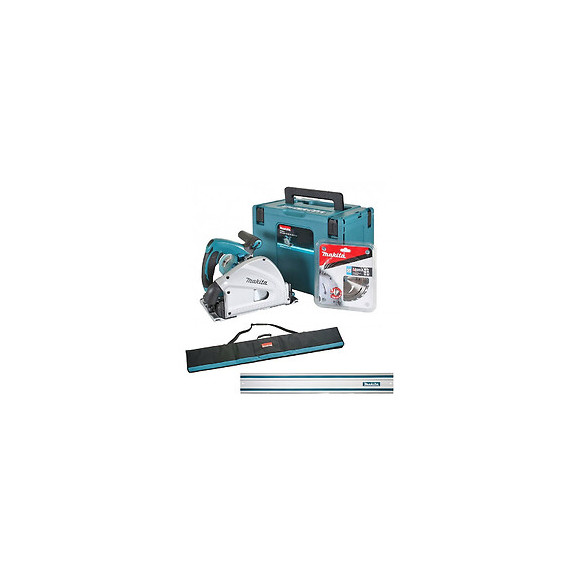 Scie Circulaire Plongeante Makita Sp6000j + Rail 1,4 M + Sacoche