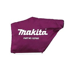 Sac À Poussières Tissu Makita 122793-0 Pour Rabots Makita Kp0800, Kp0810, Kp0810c, Kp0810k Et Kp0810ck