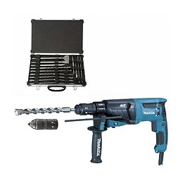 Marteau Perforateur Burineur Makita Hr2631ft12 Pour Sds-plus + Coffret D-42444