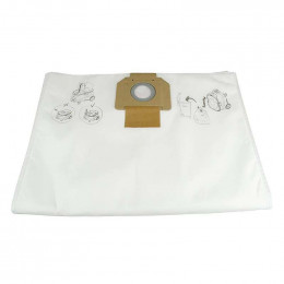 Lot De 5 Sacs Filtrant En Tissu Pour Makita Vc4210l/m