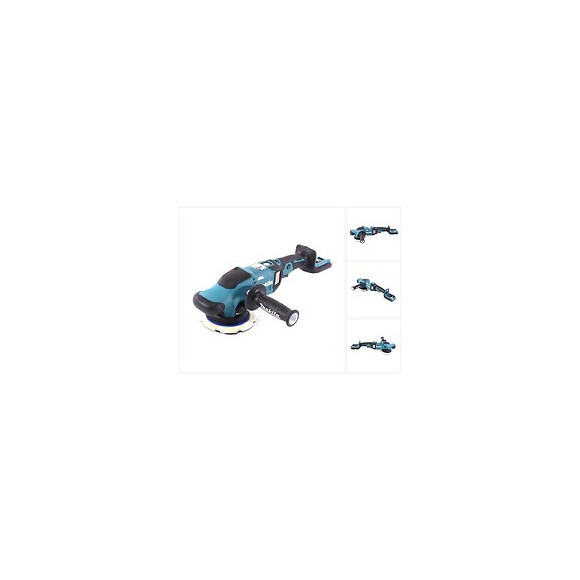 Makita Dpo 600 Z Polisseuse Excentrique Sans Fil 18 V 150 Mm Xpt Brushless - Sans Batterie, Sans Chargeur