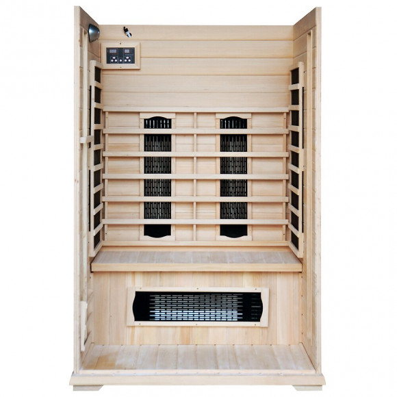 Cabine Sauna Infra Rouge 2 Places Luxe