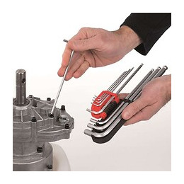 Clés Allen Longues 6pans 9pcs