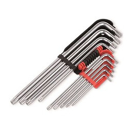 Clés Torx Longues 6pans 9pcs