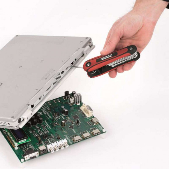 Lot De 8 Clés Torx 6 Pans Chrome Kreator