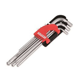 Clés Allen Longues 6pans 9pcs