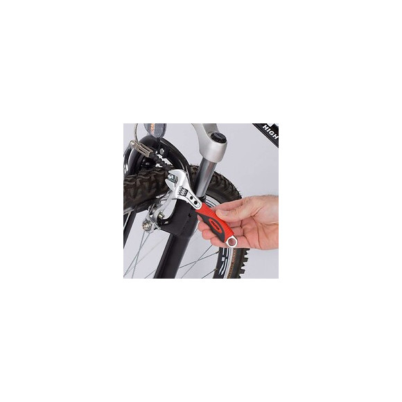 Clé À Molette Cr-v Poignée Grip Kreator 250 Mm