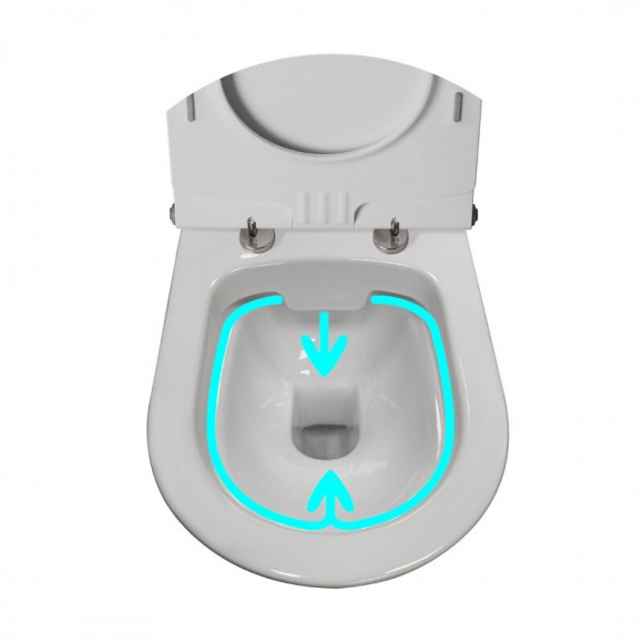 Pack Wc À Poser Sans Bride Sortie Horizontale - Friendly