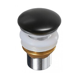 Bonde Clic Clac Sans Trop Plein Noire Satinée