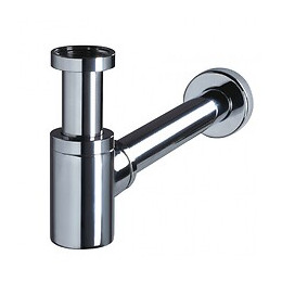 Siphon De Lavabo En Laiton Chromé