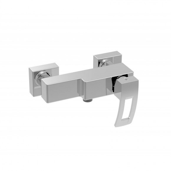 Mitigeur Douche Mural Moderne Finition Chromée