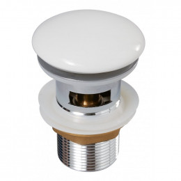 Bonde Clic Clac Avec Trop Plein Blanc Brillant