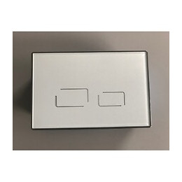 Pack Wc Suspendu Avec Cuvette Noire Et Plaque De Commande Sensitive Blanche