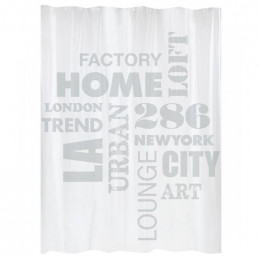 Rideau De Douche - Coloris Argent