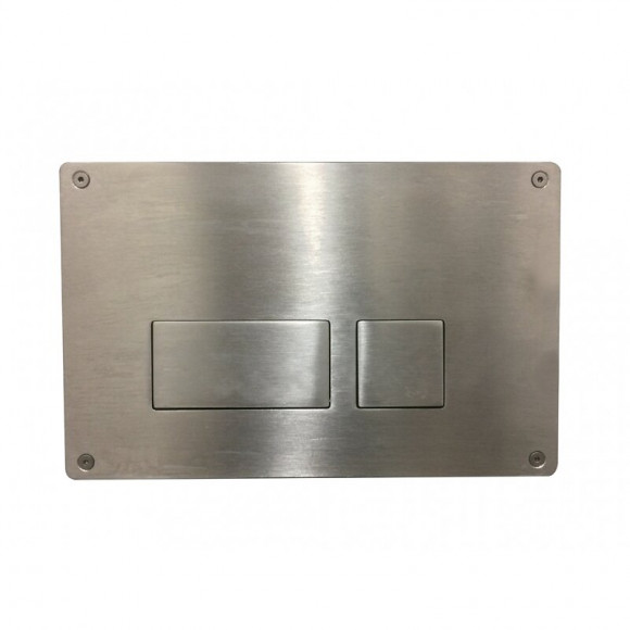 Plaque De Commande Wc Haute Résistance En Inox