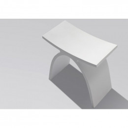 Tabouret De Douche En Solid Surface Cuneo