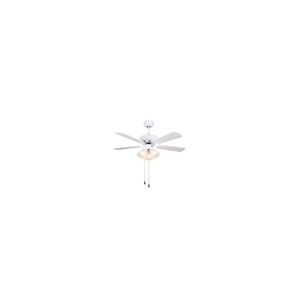 Ventilateur De Plafond 132cm Ac 3xe27 Reversible Blanc/pine