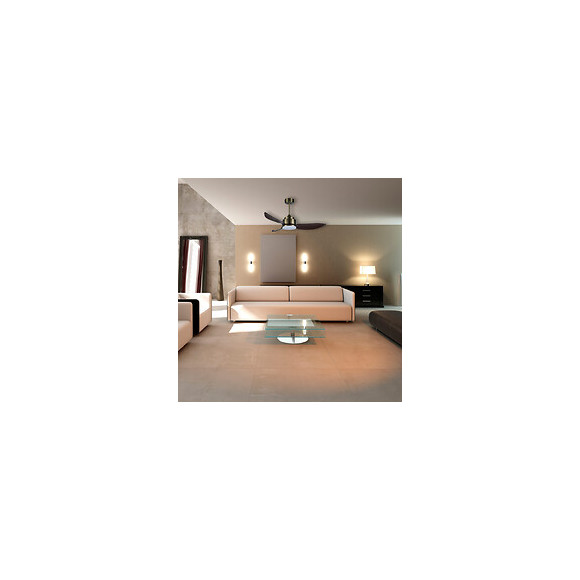 Ventilateur De Plafond 142cm Dc Led 24w Cct Laiton/marron Iot