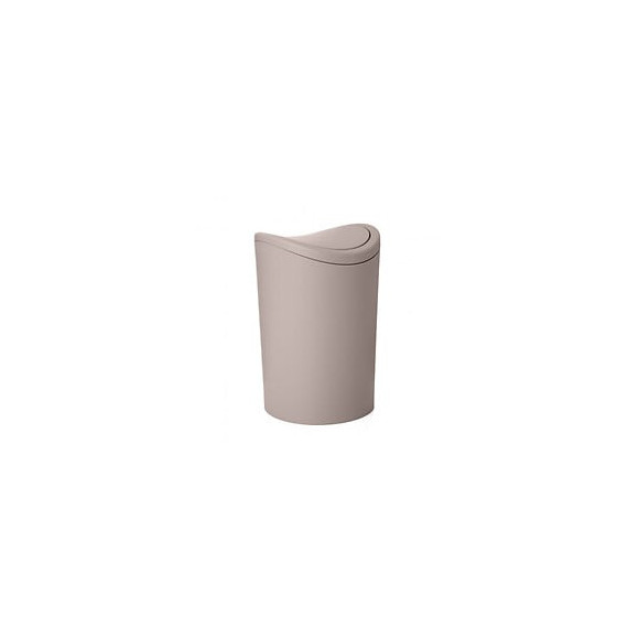 Seau De Salle De Bain Basculant Standard 6l Taupe Tatay