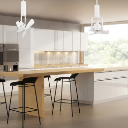 Ventilateur De Plafond 38cm Dc Blanc