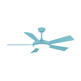 Ventilateur De Plafond Dc 132cm Led 18w Cct Bleu Iot