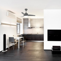 Ventilateur De Plafond 107cm Ac Led 18w Cct Gris