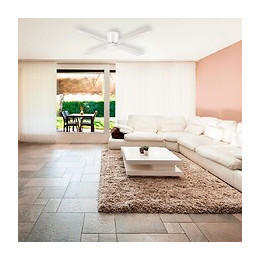 Ventilateur De Plafond 132cm Dc Led 18w 3000k Blanc