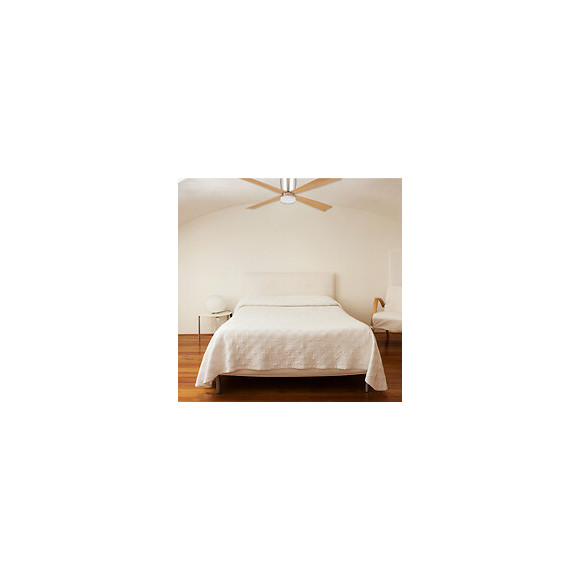 Ventilateur De Plafond 132cm Dc Led 20w Cct Nickel