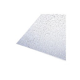 Verre Synthétique Aspect Bulles Translucide, E : 5 Mm, L : 100 Cm, L : 100 Cm, Surface Couverte En M² - 1
