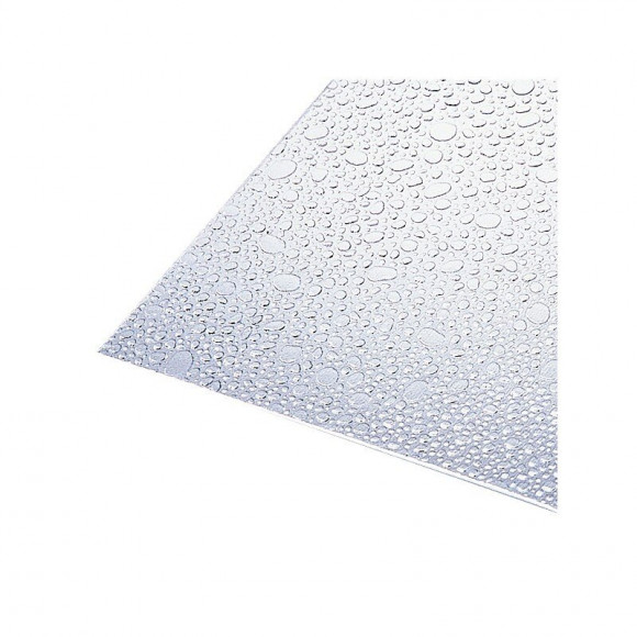 Verre Synthétique Aspect Bulles Translucide, E : 5 Mm, L : 100 Cm, L : 100 Cm, Surface Couverte En M² - 1