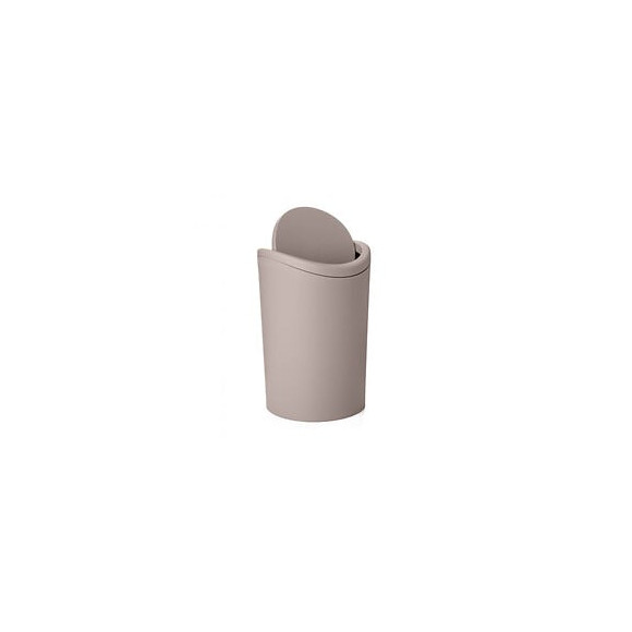 Seau De Salle De Bain Basculant Standard 6l Taupe Tatay