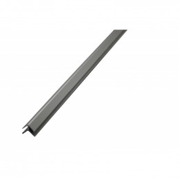 Profilé D'angle Aluminium Pour Crédence 2050 Mm X 3 Mm Alu, E : 3 Mm, L : 2050 Mm