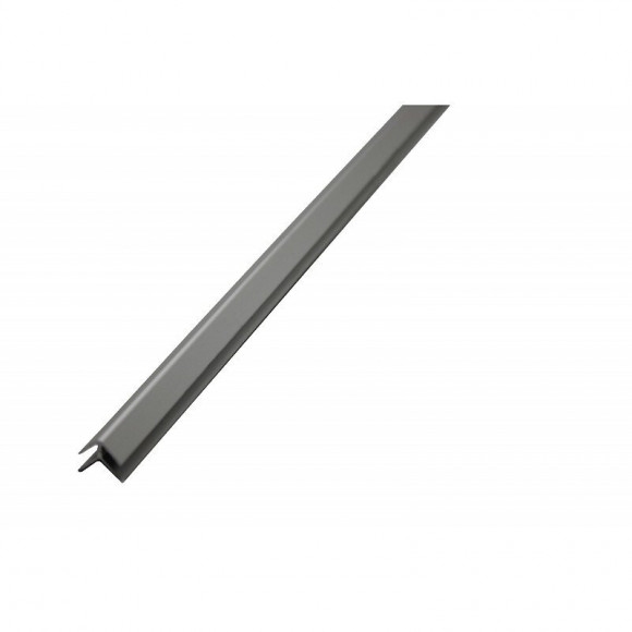 Profilé D'angle Aluminium Pour Crédence 2050 Mm X 3 Mm Alu, E : 3 Mm, L : 2050 Mm