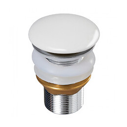 Bonde Clic Clac Sans Trop Plein Blanc Satinée