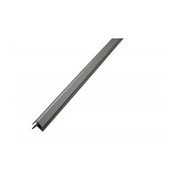 Profilé D'angle Aluminium Pour Crédence 2050 Mm X 3 Mm Alu, E : 3 Mm, L : 2050 Mm