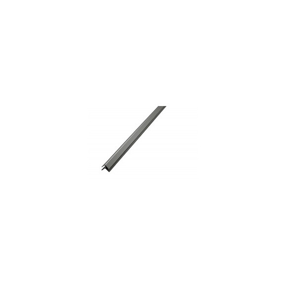Profilé D'angle Aluminium Pour Crédence 2050 Mm X 3 Mm Alu, E : 3 Mm, L : 2050 Mm