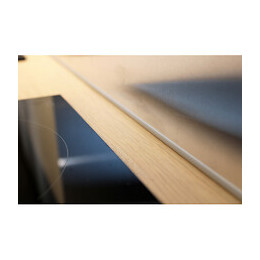 Profilé De Finition En U Aluminium Crédence 2050 Mm X 3 Mm Alu, E : 3 Mm, L : 2050 Mm