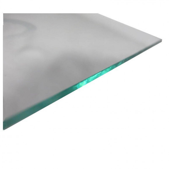 Verre Minéral Trempé - E : 3 Mm, L : 70 Cm, L : 90 Cm