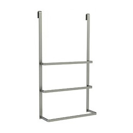 Porte Serviette À Suspendre Gris Mat