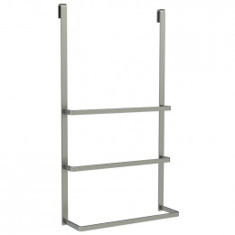 Porte Serviette À Suspendre Gris Mat