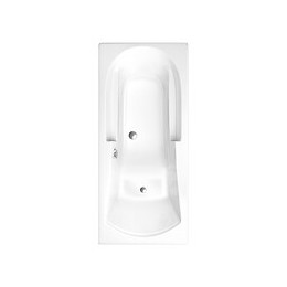 Baignoire Rectangulaire Moovance - Double Dos Et Siège Intégré 170 X 75 Cm