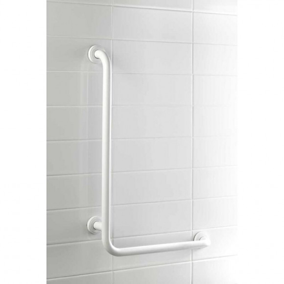 Barre De Soutien 90 Degrés Coudée Blanche Allibert