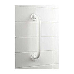 Barre De Soutien Poignée Pmr 30 Cm Blanche Allibert