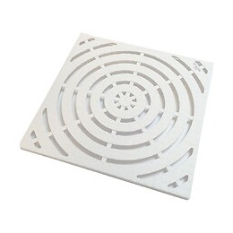 Caillebotis En Résine Pour Sortie De Douche Boty Blanc