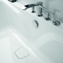 Baignoire Rectangulaire Double Dos Sylene Duo 180 X 80 Cm