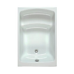 Baignoire Gain De Place Allibert - Flavis Sabot 105 X 70 Cm