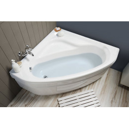 Baignoire D'angle Jacana Angle - Tablier Acrylique Inclus 120 X 120 Cm