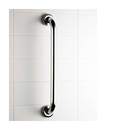 Poignée Pmr Droite Bain Douche En Inox 45 Cm Usis Chromé